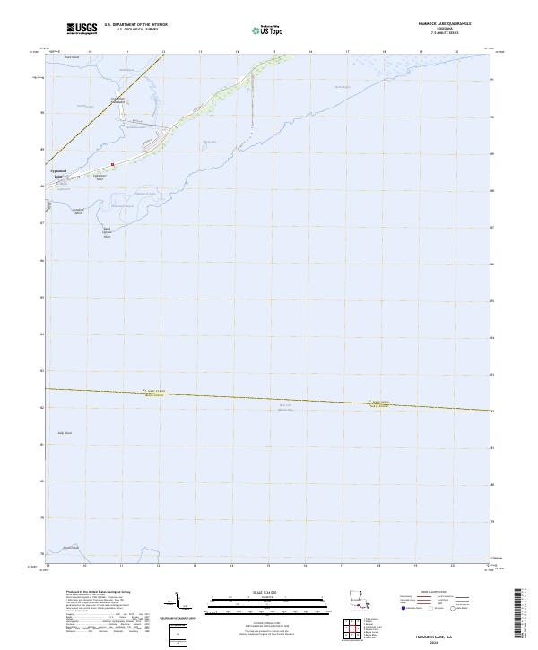 USGS Topographic Map – Hammock Lake