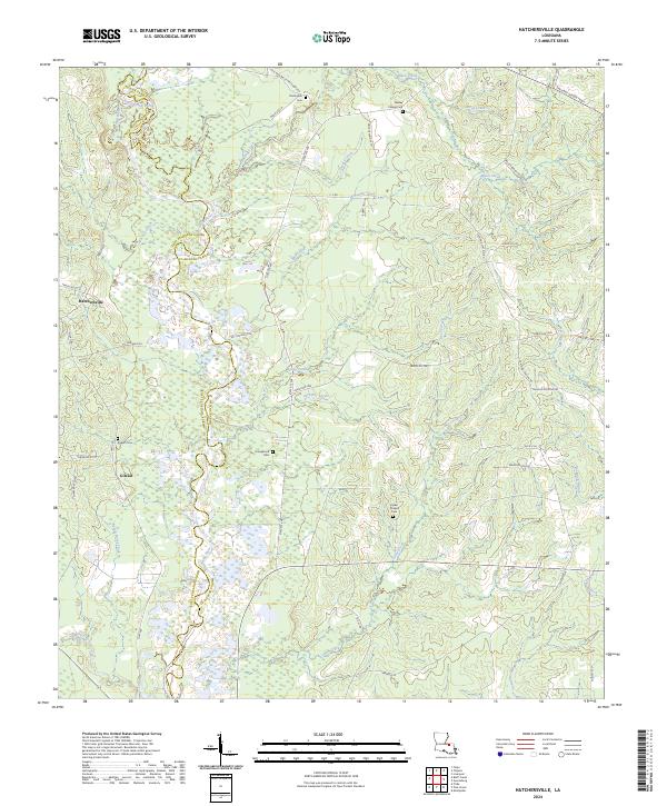 USGS Topographic Map – Hatchersville
