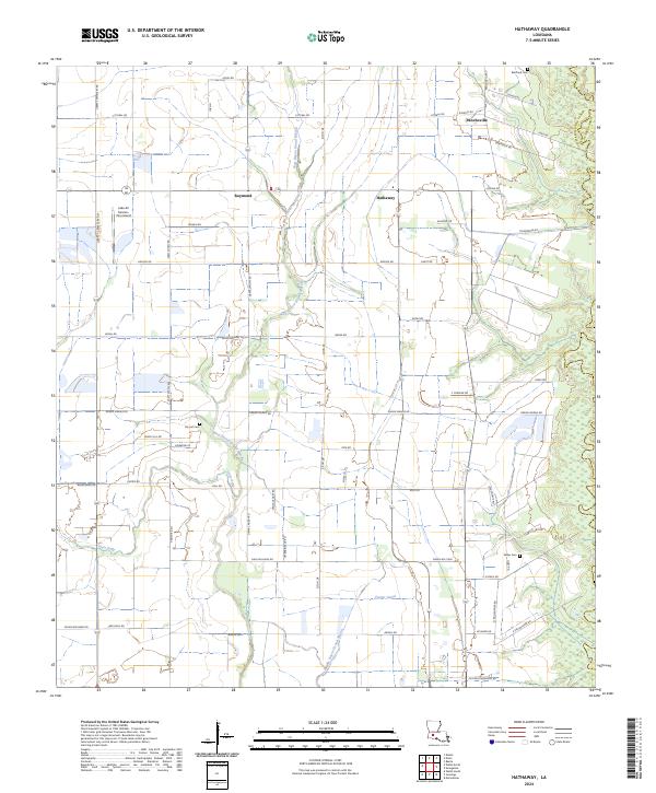 USGS Topographic Map – Hathaway
