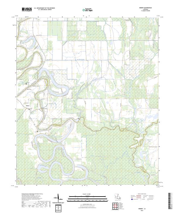 USGS Topographic Map – Hebert