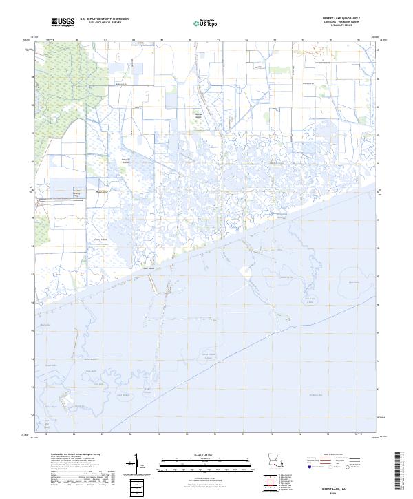 USGS Topographic Map – Hebert Lake