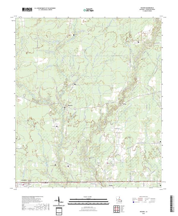 USGS Topographic Map – Holden
