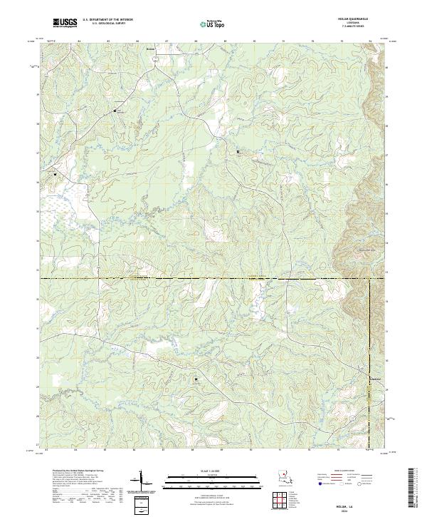 USGS Topographic Map – Holum