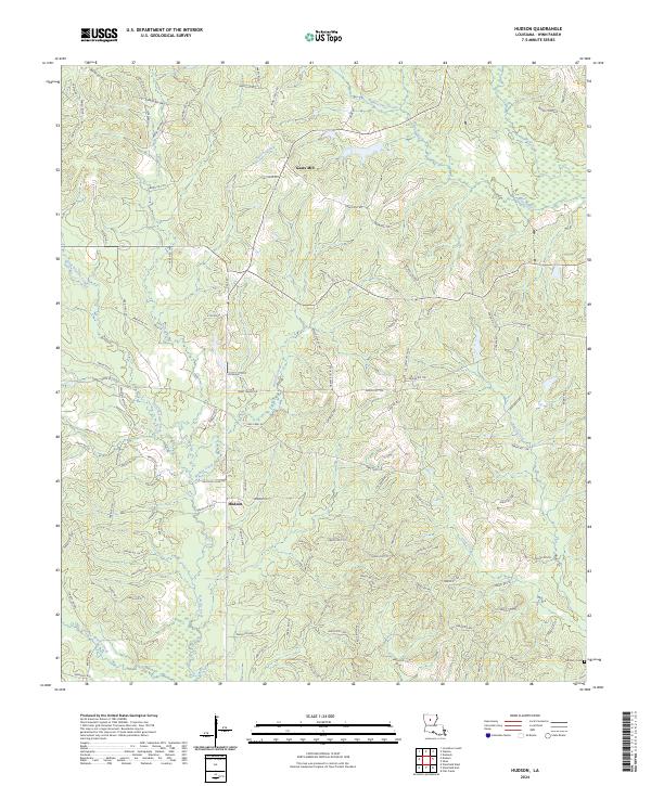 USGS Topographic Map – Hudson