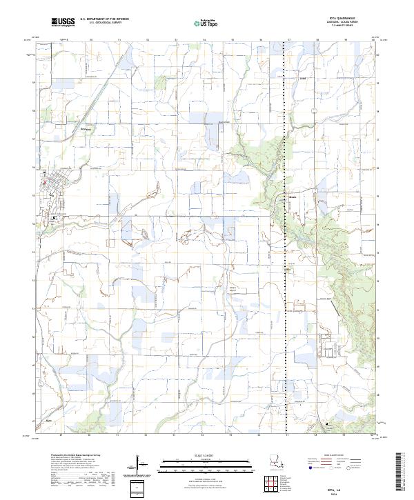 USGS Topographic Map – Iota