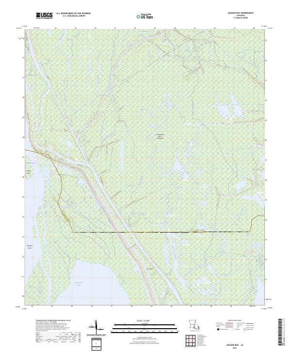 USGS Topographic Map – Jackass Bay