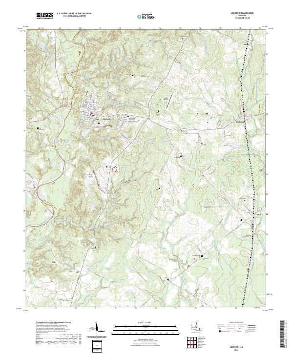 USGS Topographic Map – Jackson