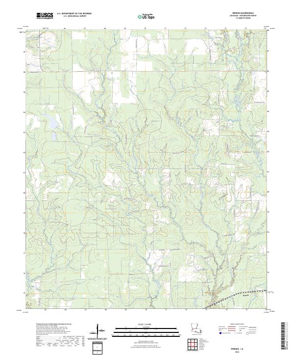 USGS Topographic Map – Kernan