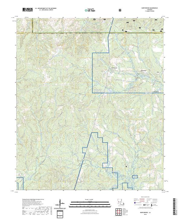 USGS Topographic Map – Kurthwood