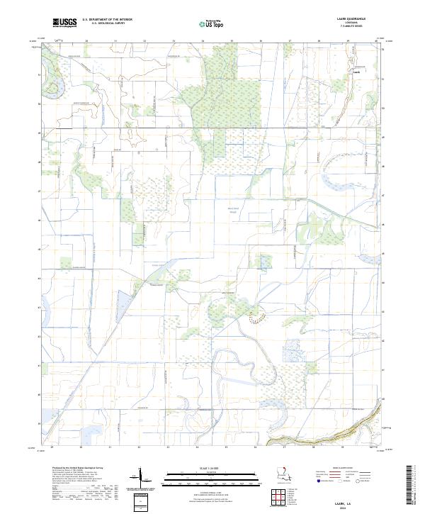 USGS Topographic Map – Laark