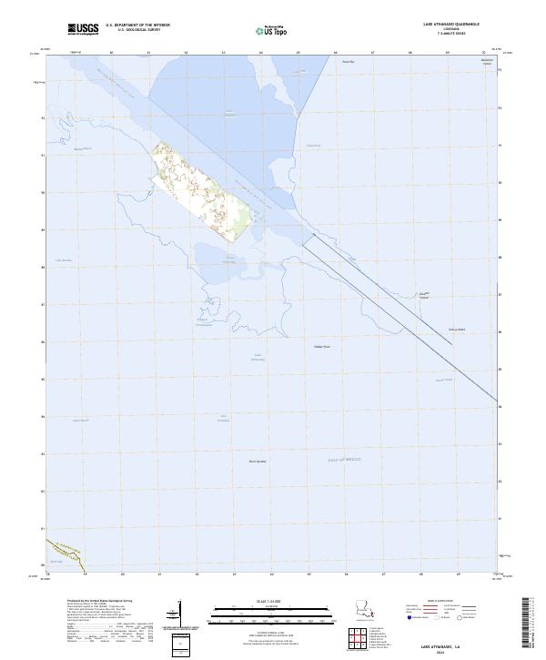 USGS Topographic Map – Lake Athanasio