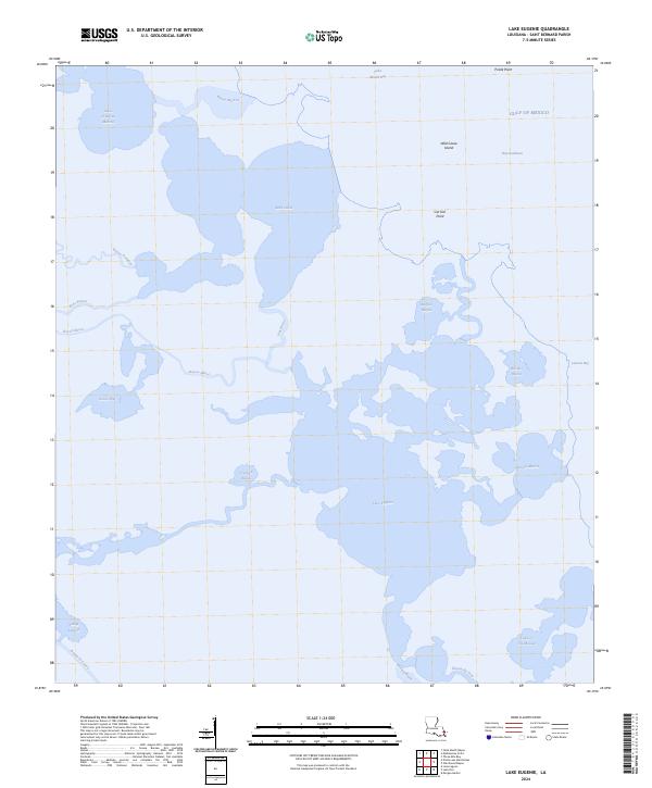 USGS Topographic Map – Lake Eugenie