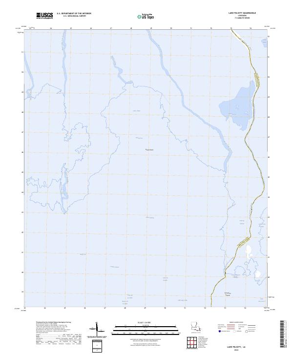 USGS Topographic Map – Lake Felicity