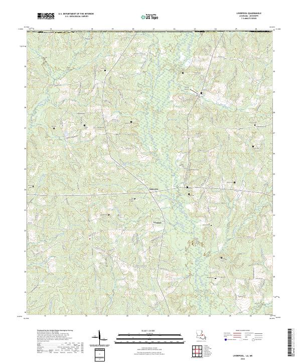 USGS Topographic Map – Liverpool