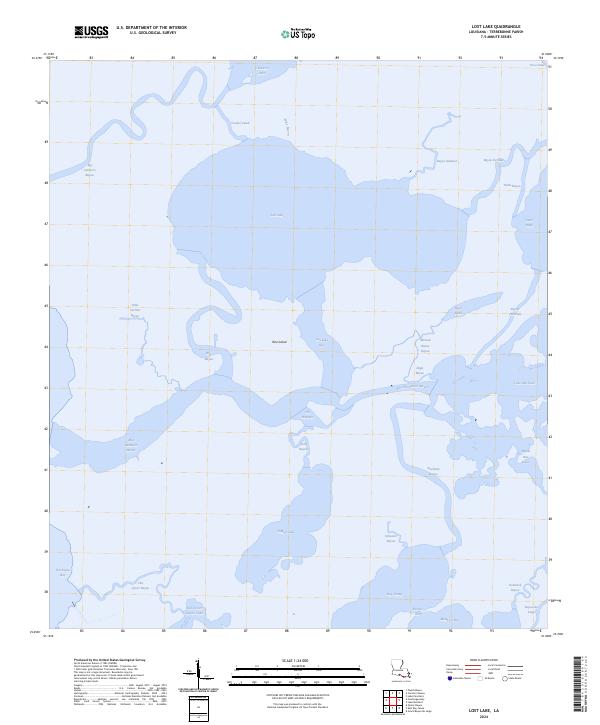 USGS Topographic Map – Lost Lake
