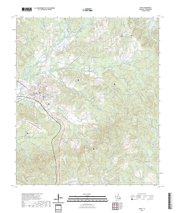 USGS Topographic Map – Many
