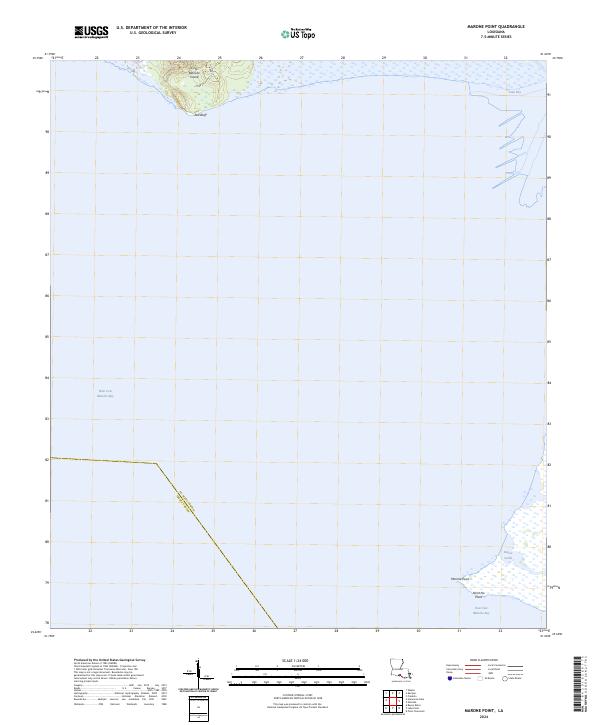 USGS Topographic Map – Marone Point