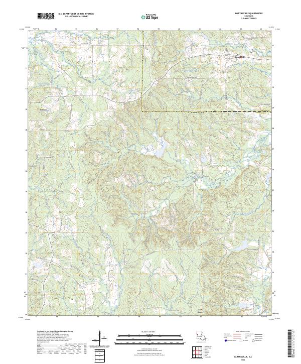 USGS Topographic Map – Marthaville