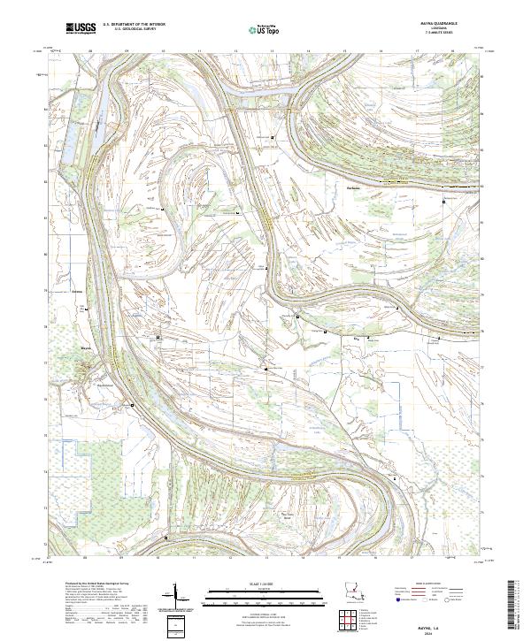 USGS Topographic Map – Mayna