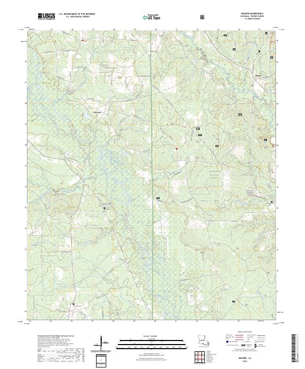 USGS Topographic Map – Melder