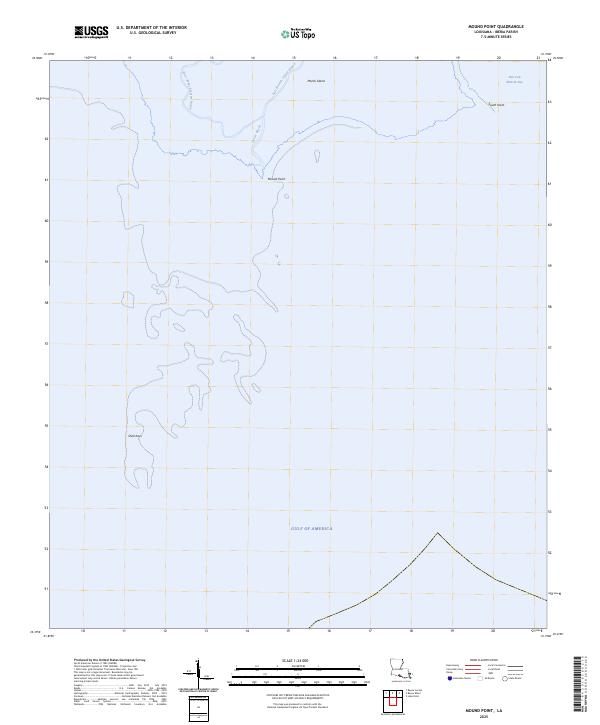 USGS Topographic Map – Mound Point