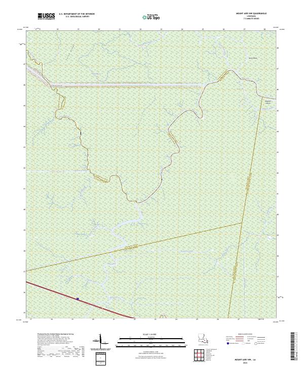 USGS Topographic Map – Mount Airy NW