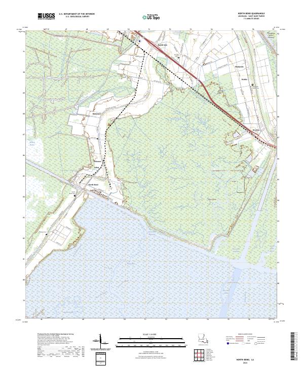 USGS Topographic Map – North Bend