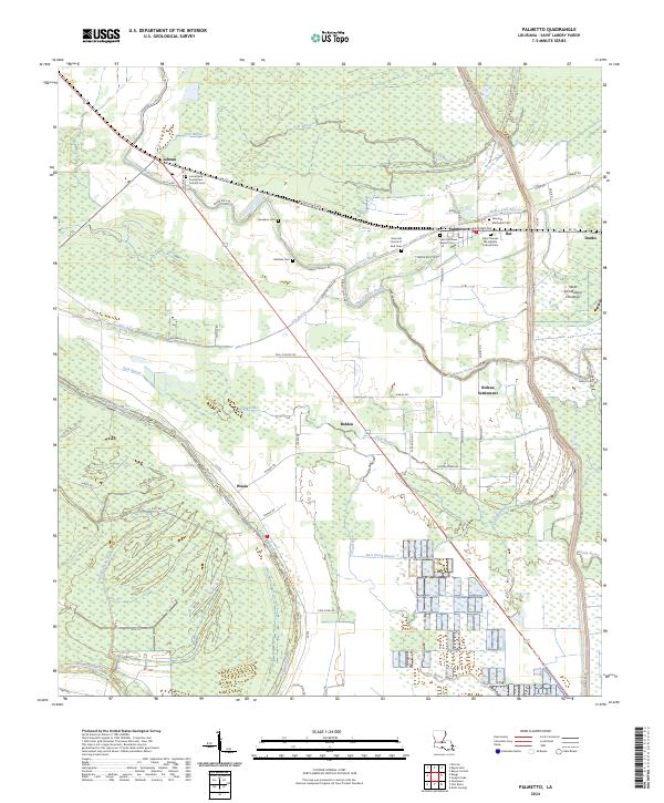 USGS Topographic Map – Palmetto
