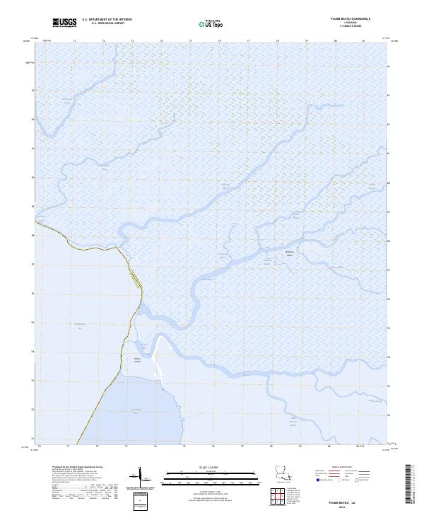 USGS Topographic Map – Plumb Bayou