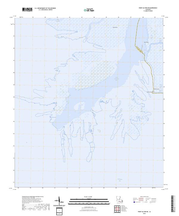 USGS Topographic Map – Point au Fer NE