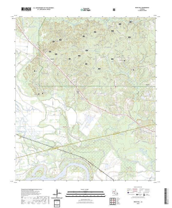 USGS Topographic Map – Rock Hill