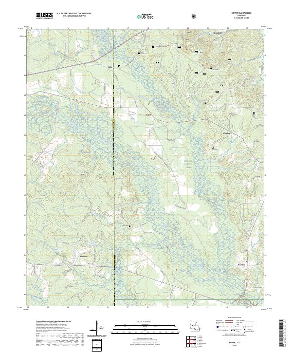 USGS Topographic Map – Sieper