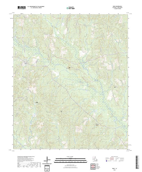 USGS Topographic Map – Sikes