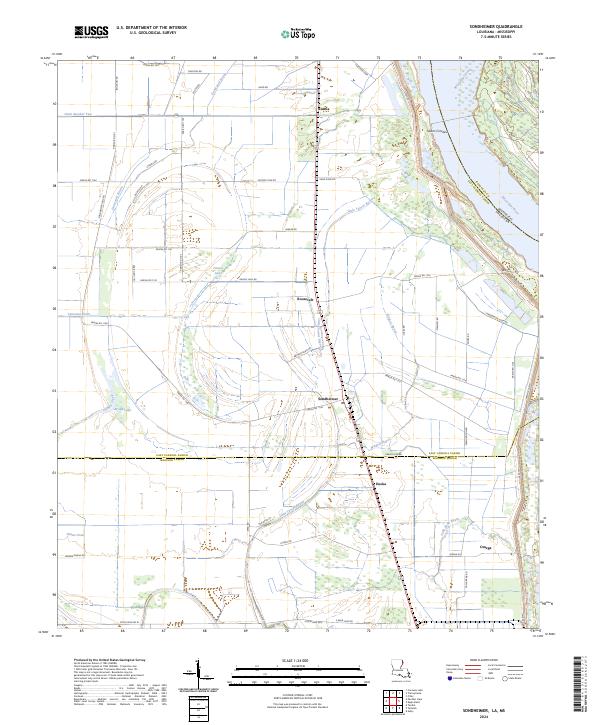 USGS Topographic Map – Sondheimer