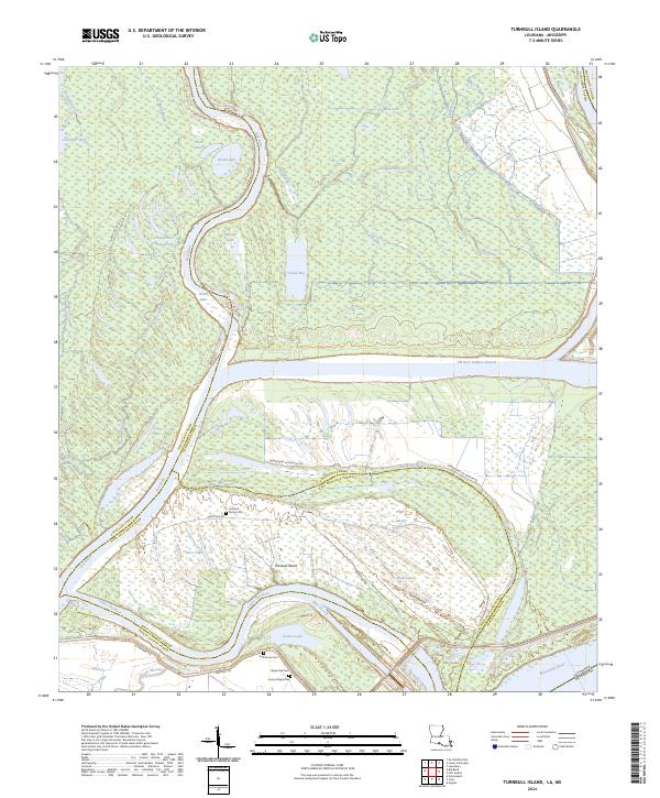 USGS Topographic Map – Turnbull Island