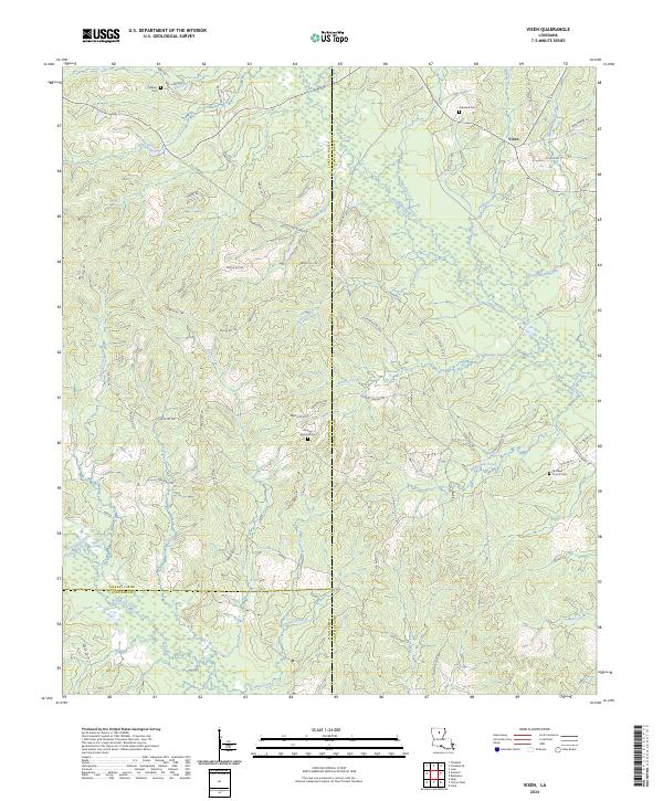 USGS Topographic Map – Vixen