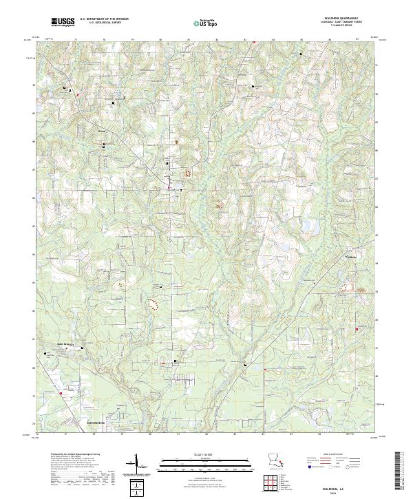 USGS Topographic Map – Waldheim