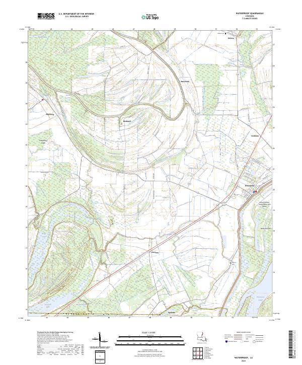 USGS Topographic Map – Waterproof
