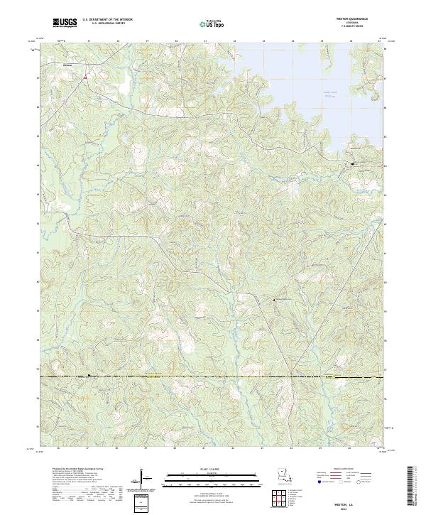 USGS Topographic Map – Weston