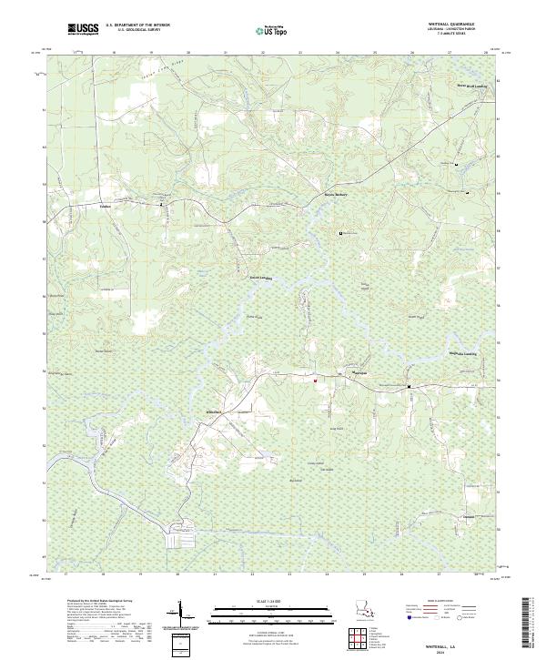 USGS Topographic Map – Whitehall