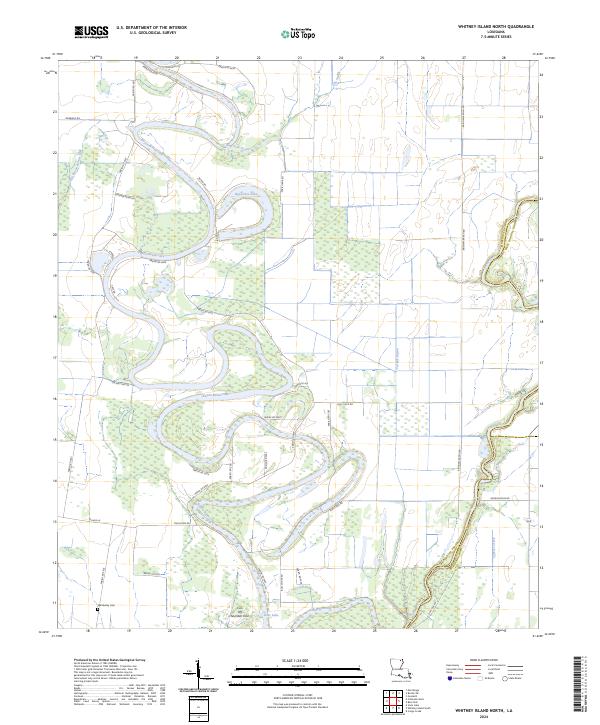 USGS Topographic Map – Whitney Island North