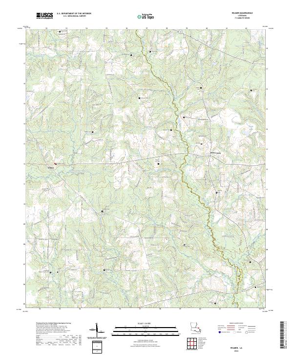 USGS Topographic Map – Wilmer