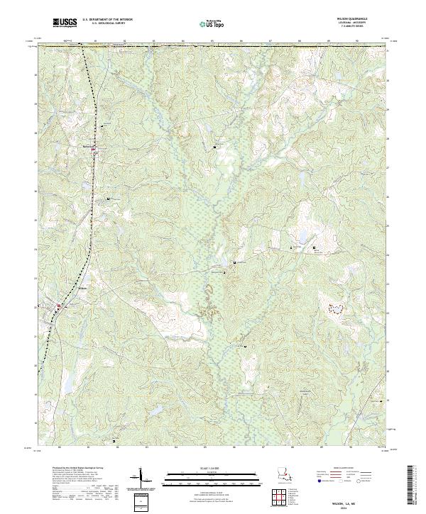 USGS Topographic Map – Wilson