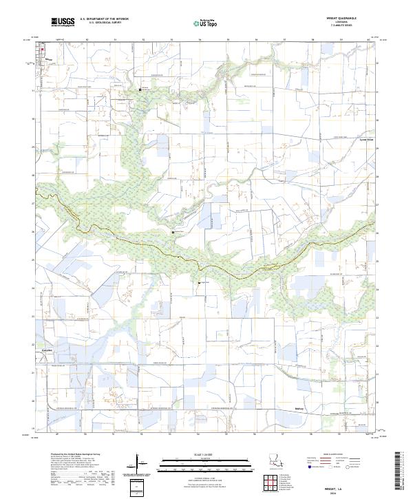 USGS Topographic Map – Wright