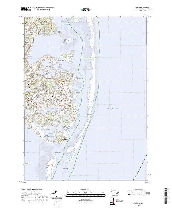 USGS Topographic Map – Chatham