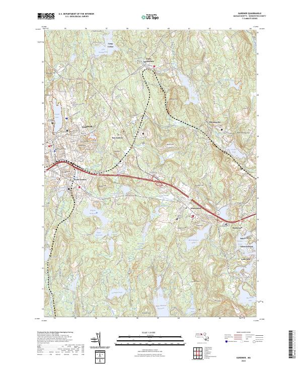 USGS Topographic Map – Gardner