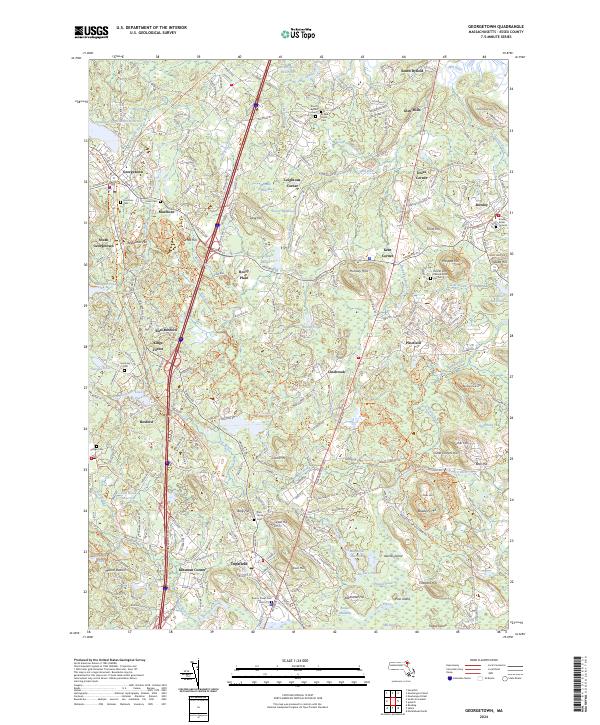 USGS Topographic Map – Georgetown