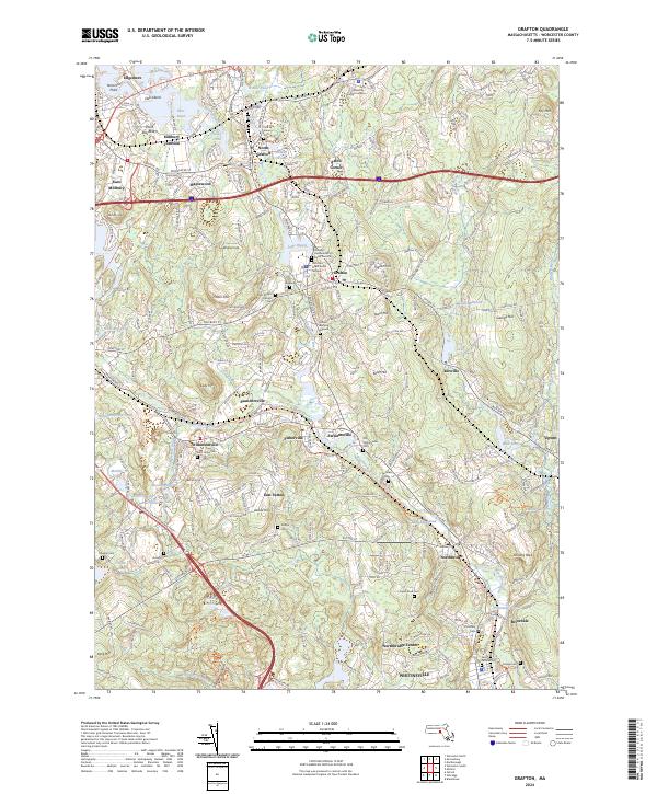 USGS Topographic Map – Grafton