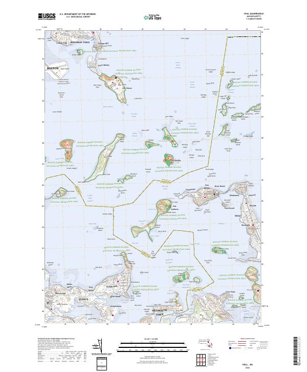 USGS Topographic Map – Hull