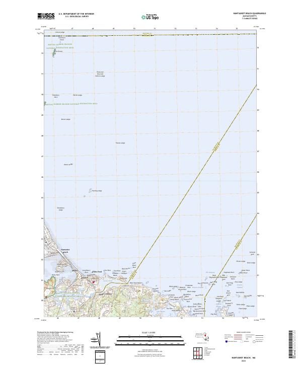 USGS Topographic Map – Nantasket Beach